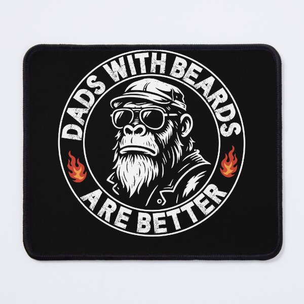 Item preview, Dads with Beards Are Better Monkey Beard – Funny Bearded Dad designed and sold by gunaone-design.