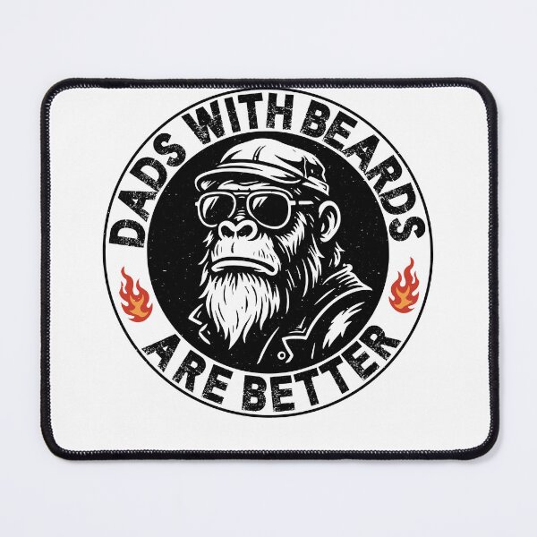 Item preview, Dads with Beards Are Better – Funny Bearded Dad designed and sold by gunaone-design.