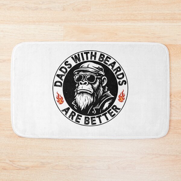 Item preview, Dads with Beards Are Better – Funny Bearded Dad designed and sold by gunaone-design.