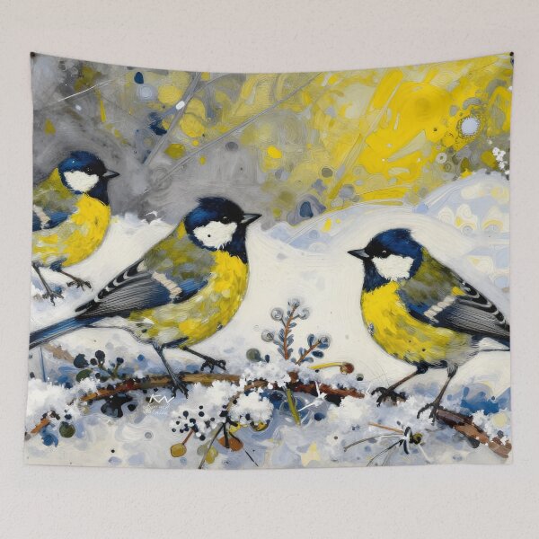 Item preview, Yellow Little Birds designed and sold by nataliakuruch.