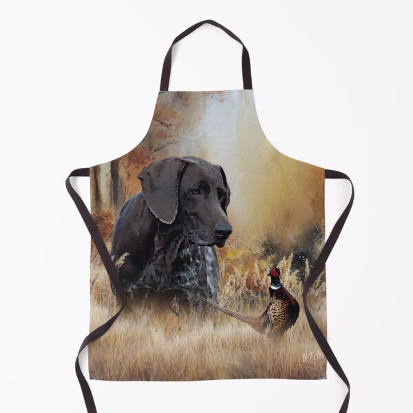Item preview, German Shorthaired Pointer on Point – Pheasant Hunt Art designed and sold by TammyHunterArt.
