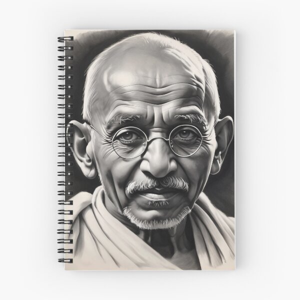 Item preview, Mahatma Gandhi designed and sold by WorldofCharcoal.