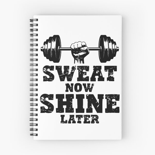 Item preview, Sweat Now, Shine Later – Motivational Fitness Design designed and sold by OB-Store.