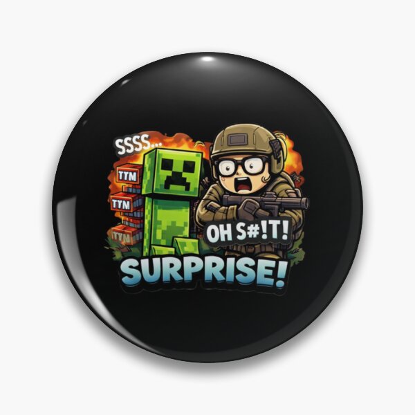 Artikelvorschau, Überraschung! Lustiges Minecraft Creeper-FPS entworfen und verkauft von Al-Ziyyel Studio✨.