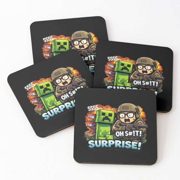 Item preview, Surprise! Funny Minecraft Creeper FPS designed and sold by Al-Ziyyel Studio✨.