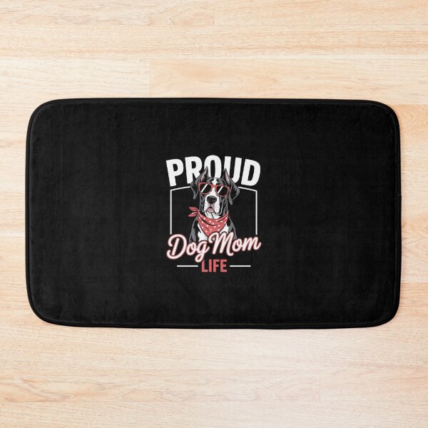Item preview, Great Dane Dog Proud Dog Mom life  designed and sold by RsFilsingerArt.