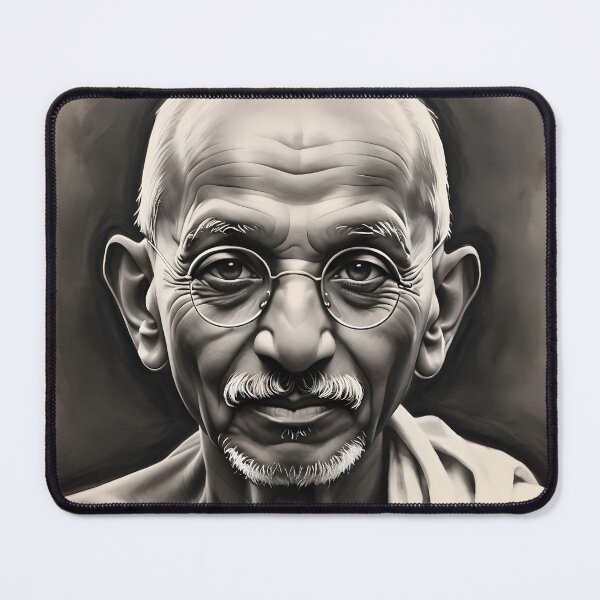 Item preview, Mahatma Gandhi designed and sold by WorldofCharcoal.
