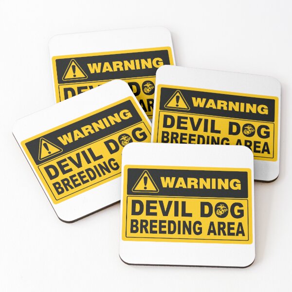 Item preview, Devil Dog; Marines; Breeding Area; designed and sold by StickerApe.