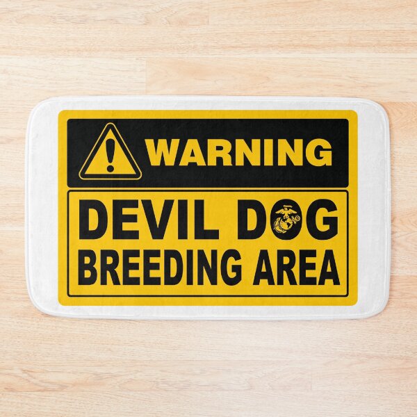 Item preview, Devil Dog; Marines; Breeding Area; designed and sold by StickerApe.