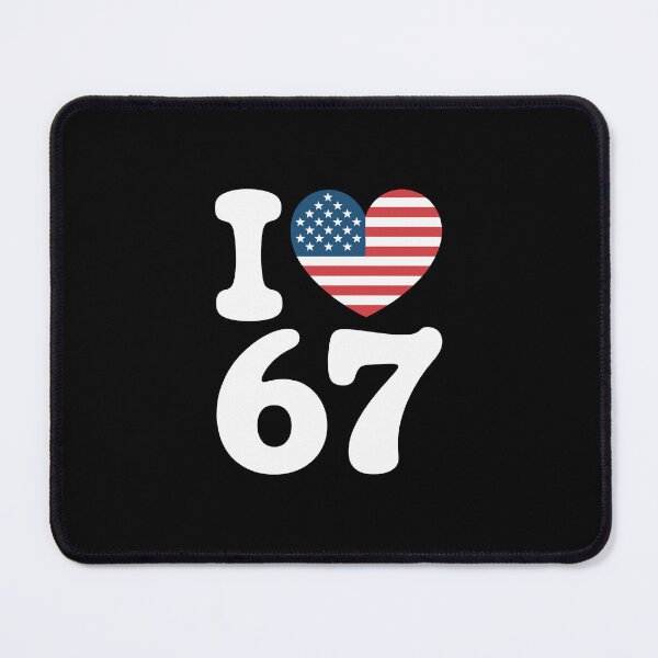 Item preview, I Love 67 with American designed and sold by jkrphoto.