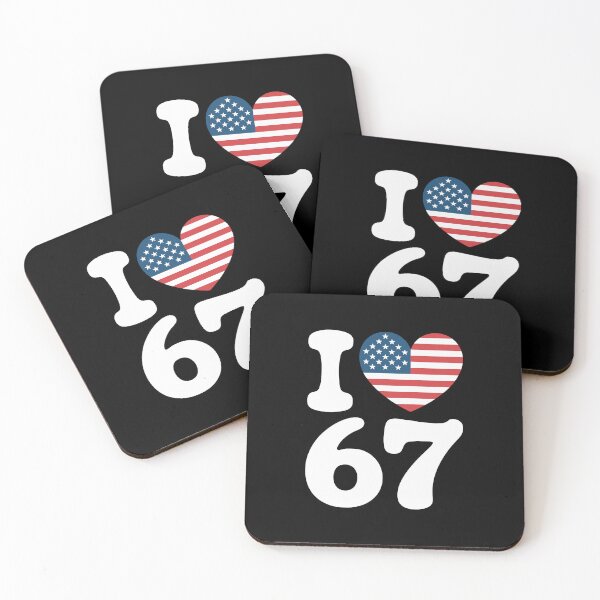 Item preview, I Love 67 with American designed and sold by jkrphoto.