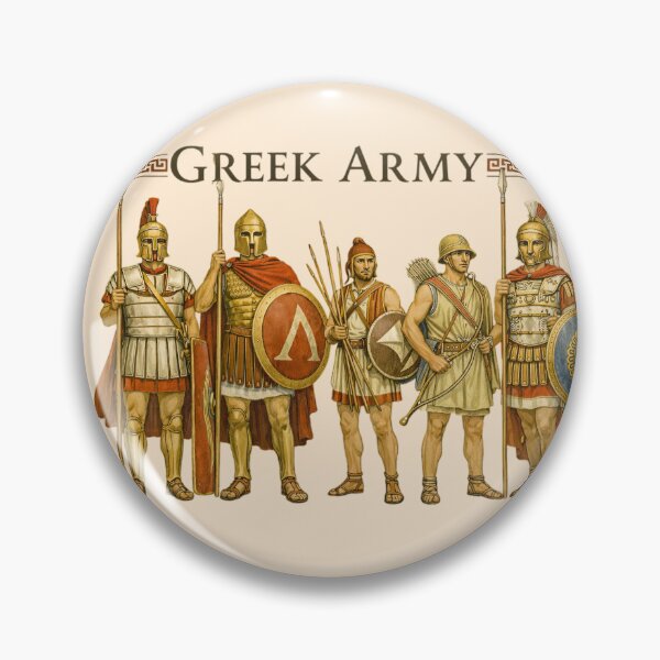 Item preview, Greek Spartan Army Ancient Warrior Art designed and sold by Retr0Tshirts.