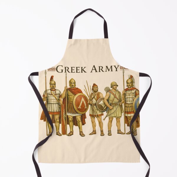 Item preview, Greek Spartan Army Ancient Warrior Art designed and sold by Retr0Tshirts.