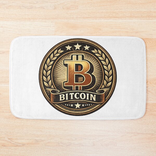 Item preview, Vintage Bitcoin – Retro Crypto Logo designed and sold by Dax Studio.