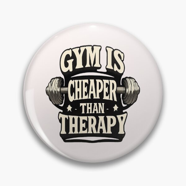 Item preview, Gym Is Cheaper Than Therapy designed and sold by krlerubiroza.