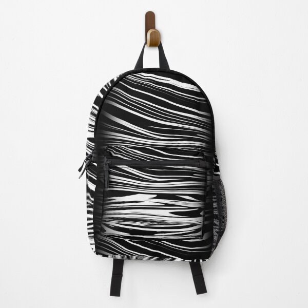 Item preview, Striking Black and White Waves, Abstract Monochrome, Contrast designed and sold by InFrameVision.