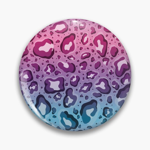 Item preview, Pink Purple Blue Gradiant Cheetah Print designed and sold by Goolsby-Designs.