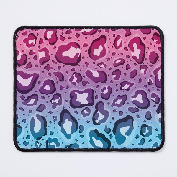 Item preview, Pink Purple Blue Gradiant Cheetah Print designed and sold by Goolsby-Designs.