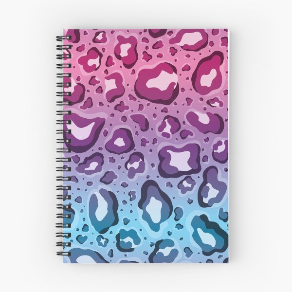 Item preview, Pink Purple Blue Gradiant Cheetah Print designed and sold by Goolsby-Designs.