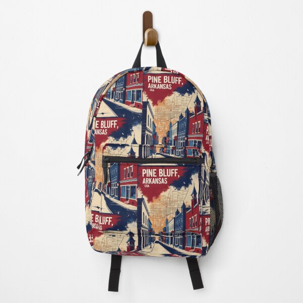 Item preview, Pine Bluff Arkansas USA Vintage Travel Tourism designed and sold by TravelersGems.