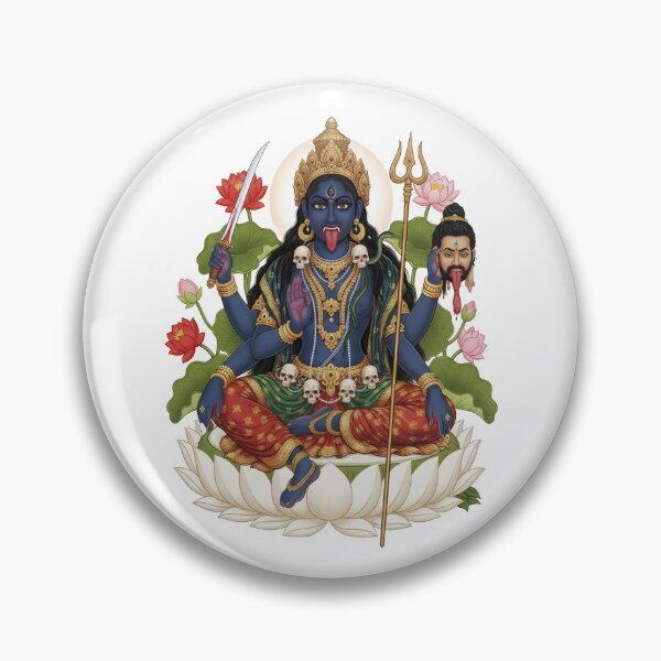 Item preview, Kali Maa on Lotus Throne designed and sold by MSRART.