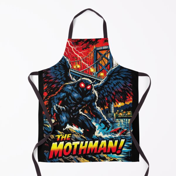 Item preview, The Mothman Comic Art designed and sold by GhoulishGraphX.