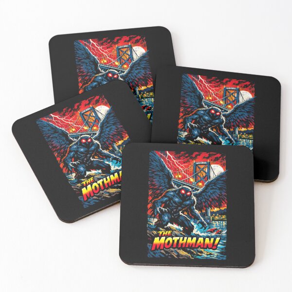 Item preview, The Mothman Comic Art designed and sold by GhoulishGraphX.