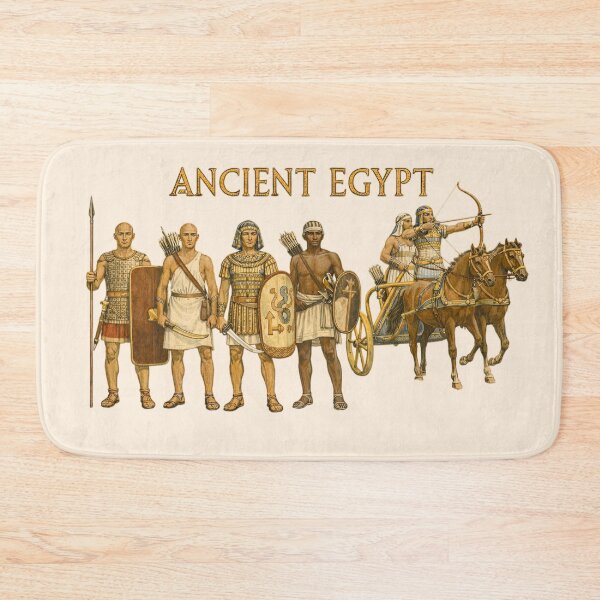 Item preview, Ancient Egyptian Army Warrior Illustration designed and sold by Retr0Tshirts.