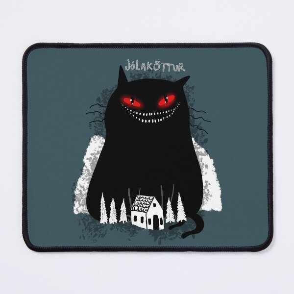 Item preview, Pooky Jólakötturinn designed and sold by KilkennyCat Art.