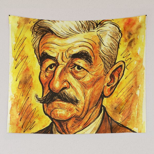 Item preview, William Faulkner Literary Legend Caricature designed and sold by Sarcastic designs.
