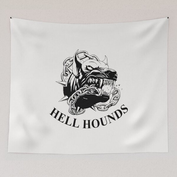 Item preview, Hell Hounds;  designed and sold by StickerApe.