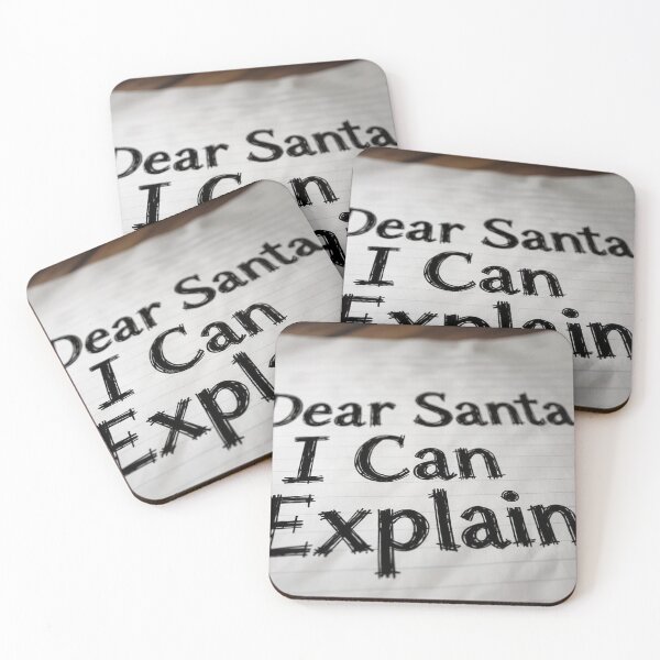 Item preview, Dear Santa I Can Explain designed and sold by xArchGoDx.