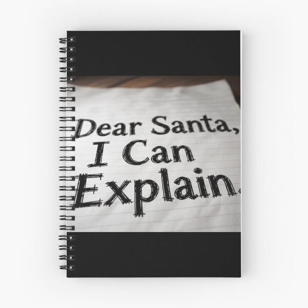 Item preview, Dear Santa I Can Explain designed and sold by xArchGoDx.