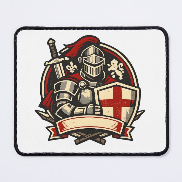 Item preview, Vintage Knight – Retro Medieval Warrior Logo designed and sold by Dax Studio.