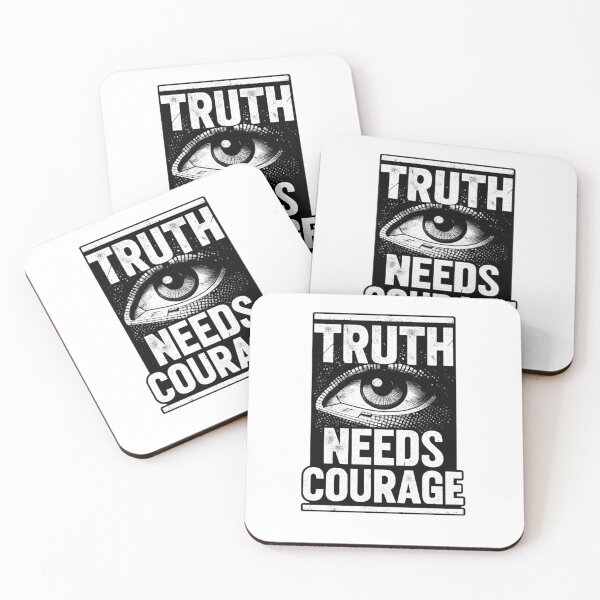 Item preview, Truth Requires Courage Eye Symbol Powerful Street Art designed and sold by aaljone007.