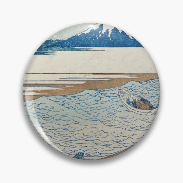 Item preview, Mount Fuji from the Tama River - Vintage Japanese Landscape Print designed and sold by Open Canvas.