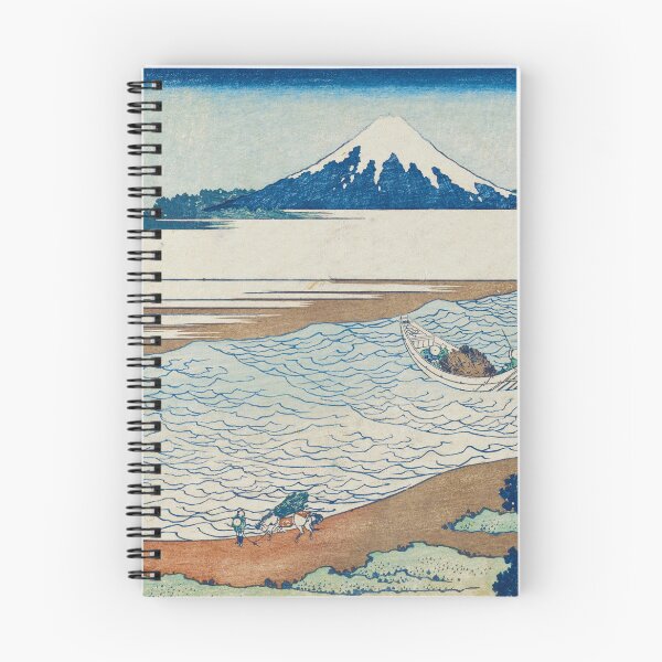 Item preview, Mount Fuji from the Tama River - Vintage Japanese Landscape Print designed and sold by Open Canvas.