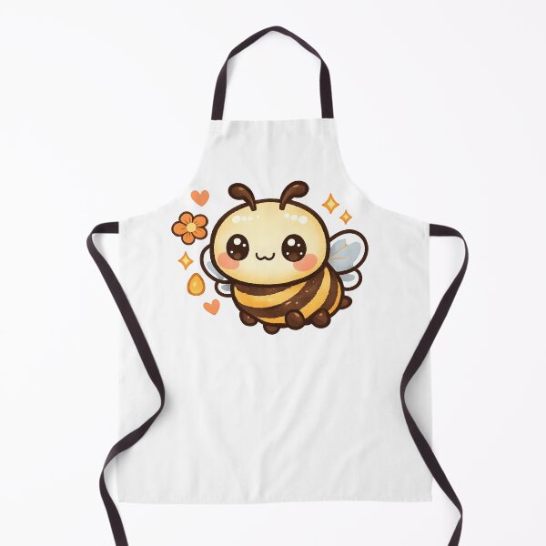 Item preview, Kawaii Bee – Cute Retro Honeybee Logo designed and sold by Dax Studio.