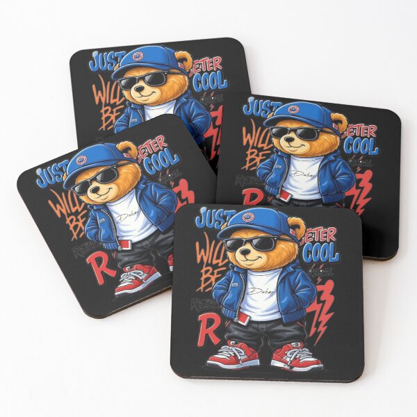 Item preview, REBEL COOL BEAR – STREET STYLE ATTITUDE designed and sold by Dubaay.
