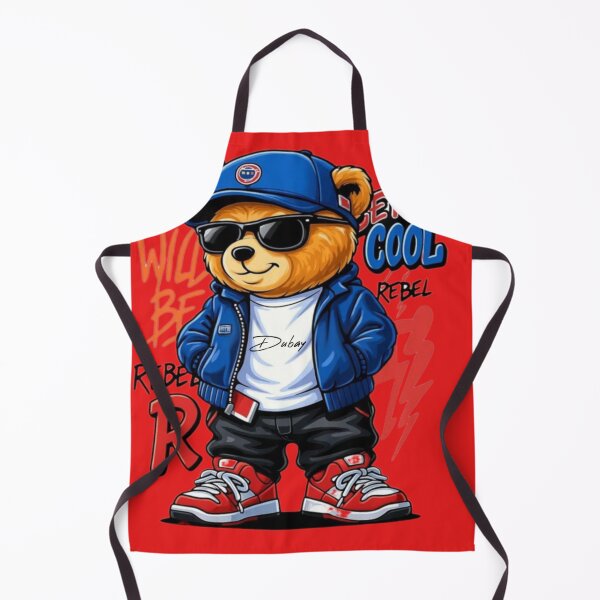 Item preview, REBEL COOL BEAR – STREET STYLE ATTITUDE designed and sold by Dubaay.