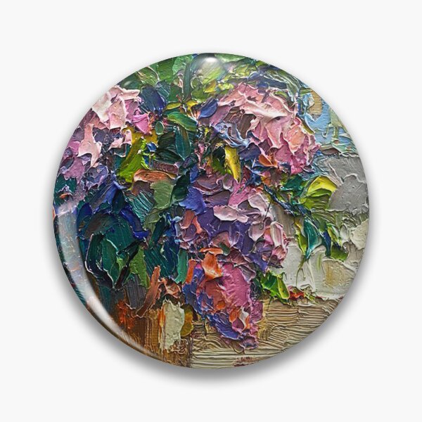 Item preview, Oksana Ivanyuk: Lilacs on a Bench designed and sold by ukrainianvin.