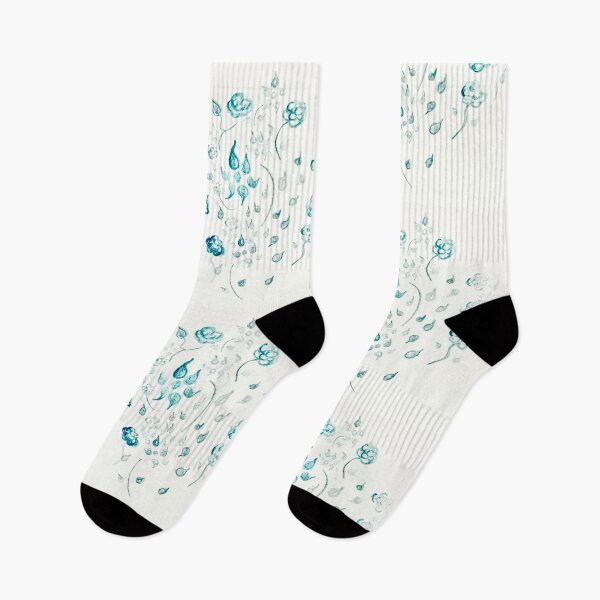 Item preview, Small Greenish Blue Wild Flowers by ElitebyElise  designed and sold by ElitebyElise.