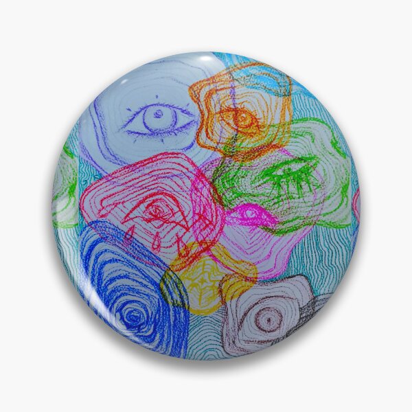Item preview, RESONATION Wavy Colourful Eyes Design  designed and sold by Wildcard_Designs.