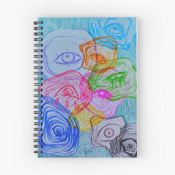 Item preview, RESONATION Wavy Colourful Eyes Design  designed and sold by Wildcard_Designs.