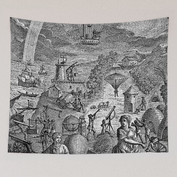Item preview, Vintage astronomy engraving art gift for astronomers designed and sold by Design Atlas.