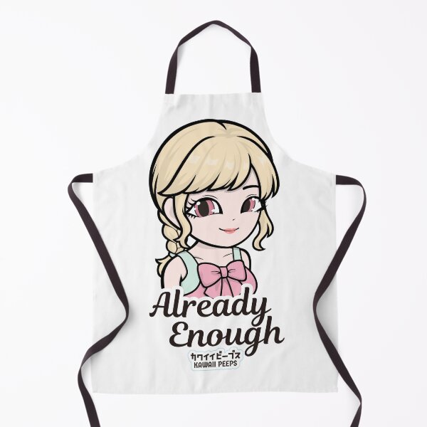 Item preview, Pastel Power Crew Already Enough Pastel Kawaii Self Care Design designed and sold by P-L-Sardines.