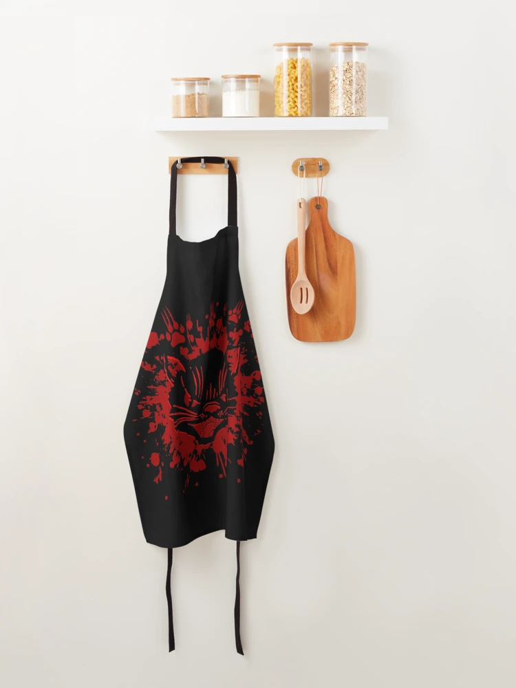 Thumbnail 4 of 6, Apron, Cat attack designed and sold by Rbnano.