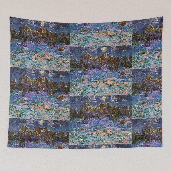 Item preview, Oleksiy Ivanyuk: Moonlit Night designed and sold by ukrainianvin.