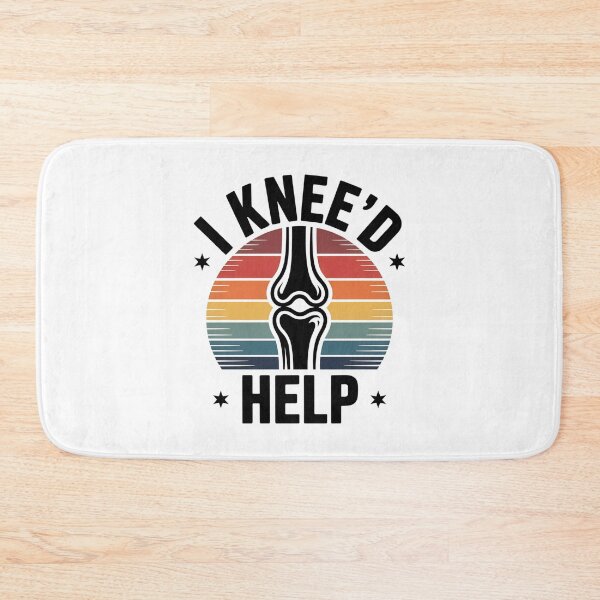Item preview, I Knee’d Help – Funny Knee Pain & Injury Humor Sticker Design designed and sold by VividOrganica.