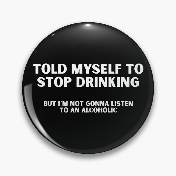 Item preview, Stop Drinking Alcoholic designed and sold by Valascanza.
